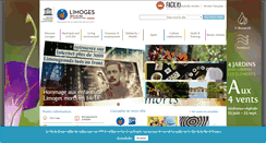 Desktop Screenshot of limoges.fr